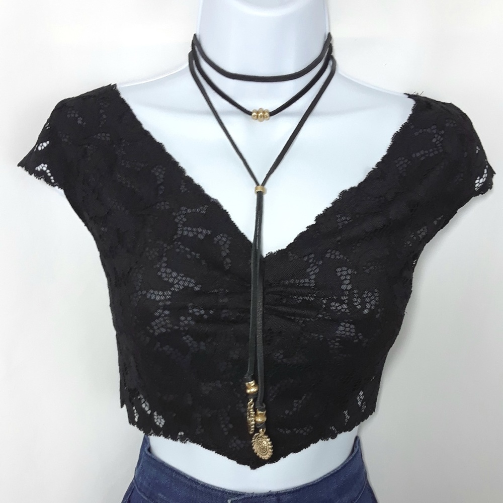Lucky Brand Multi Layered Choker Necklace JLRY7954